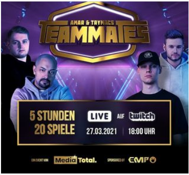 30.000� bleiben bei Trymacs und Amar - Trymacs und Amar holen sich den Sieg bei Teammates